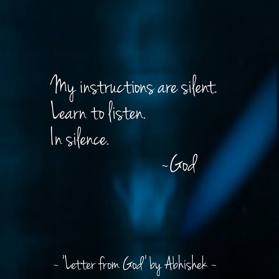 Instructions From God