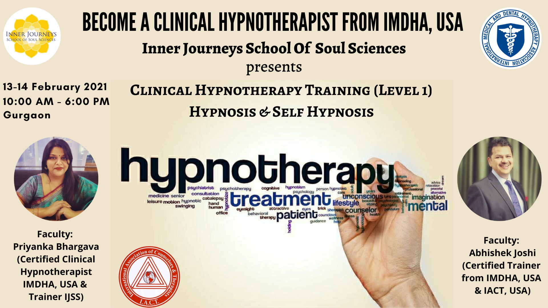 Become A Clinical Hypnotherapist From IMDHA, USA (Level 1) – Inner Journeys